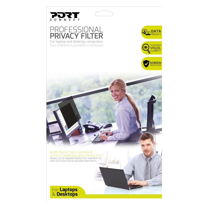Port Connect 2D Professional Privacy Filter 22″