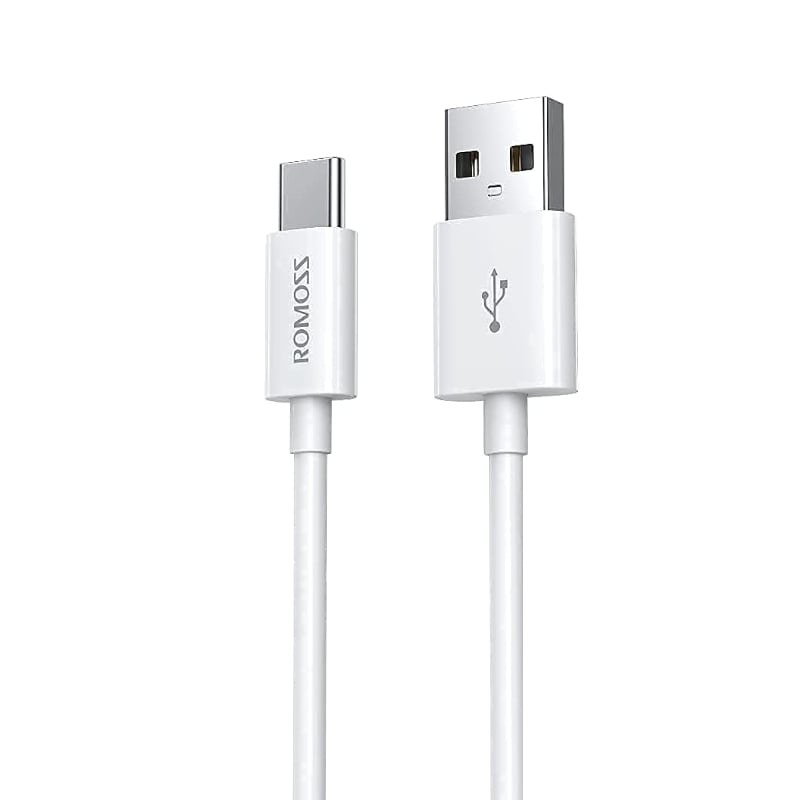Romoss USB to Type-C 3A Cable – White