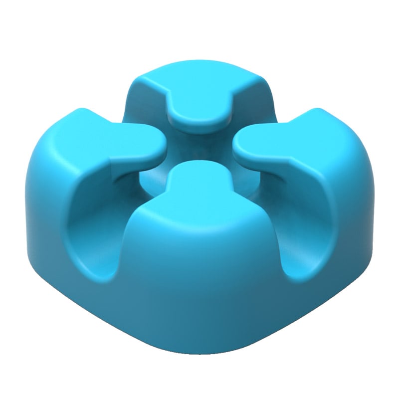 ORICO 1 Slot Desktop Cable Management Cross Clip – Blue