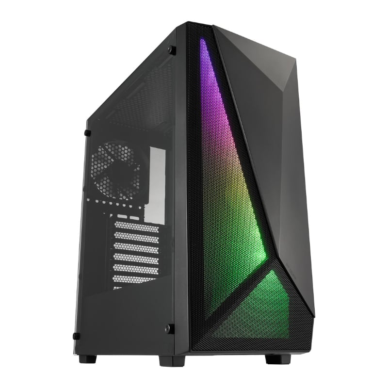 FSP CMT195A ATX Gaming Chassis – Black
