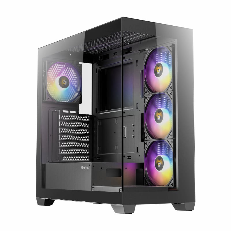 Antec CX300 Elite ATX | Micro-ATX | ITX RGB Mid-Tower Gaming Chassis – Black